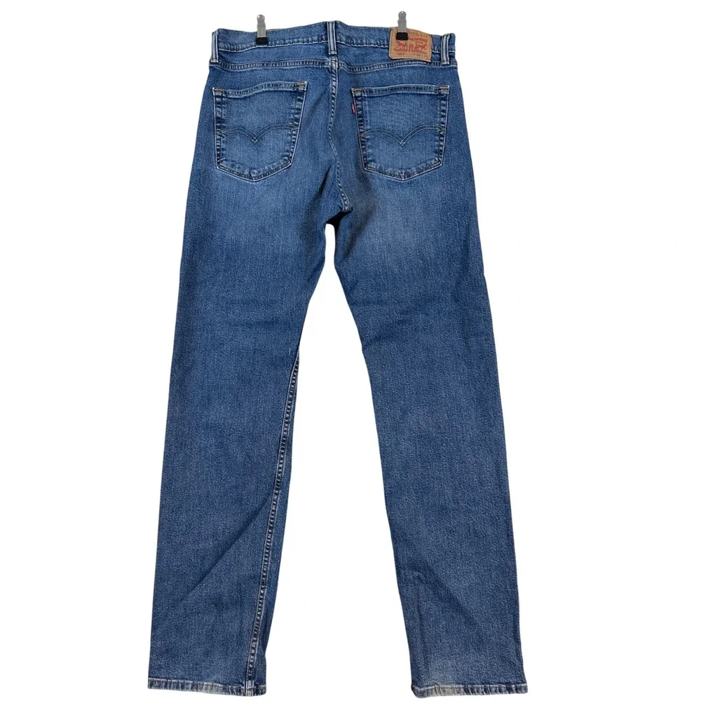 Levis 505 Regular Fit Straight Leg Mens Jeans Medium Wash‎ Blue W36 L36 Classic